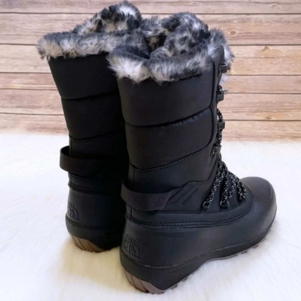 THE NORTH FACE Shellista‎ IV Luxe Waterproof TNF Black Gardenia White 10 New